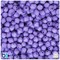 BeadTin Light Purple Opaque 8mm Faceted Bicone Plastic Craft Beads (300pcs)